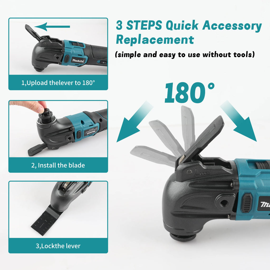 Makita Universal Treasure Cutting And Polishing Shovel Cleaning Tool Vibrating Multi-function Tool Multimaster