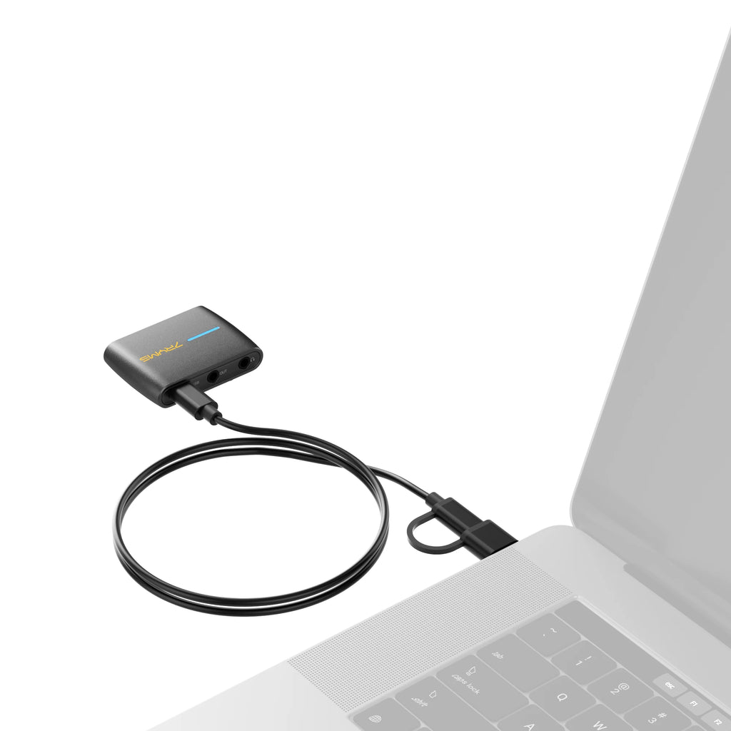 7Ryms IRay DW40 Wireless Lavalier Microphone with 4 Transmitters,48kHz/24bit Recording,AI Denoise for Camera,SmartPhone and PC