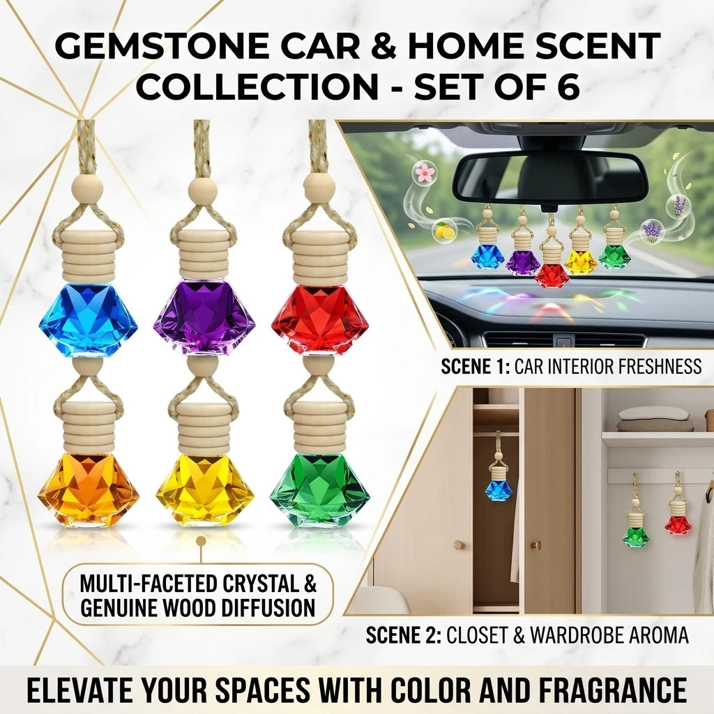 Car Perfume Pendant Include Essential Oil Air Fresheners Universal Car Supplies Novelty Auto Flavoring Car 7ml Car Hanging Oil