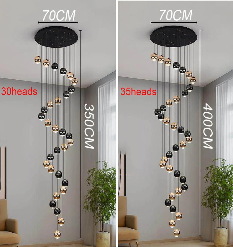 Home Decor Led  Chandeliers Ceiling Lights Pendant Lamps Hanging Light For Living Room Dining Hallway Entrance Indoor Lighting