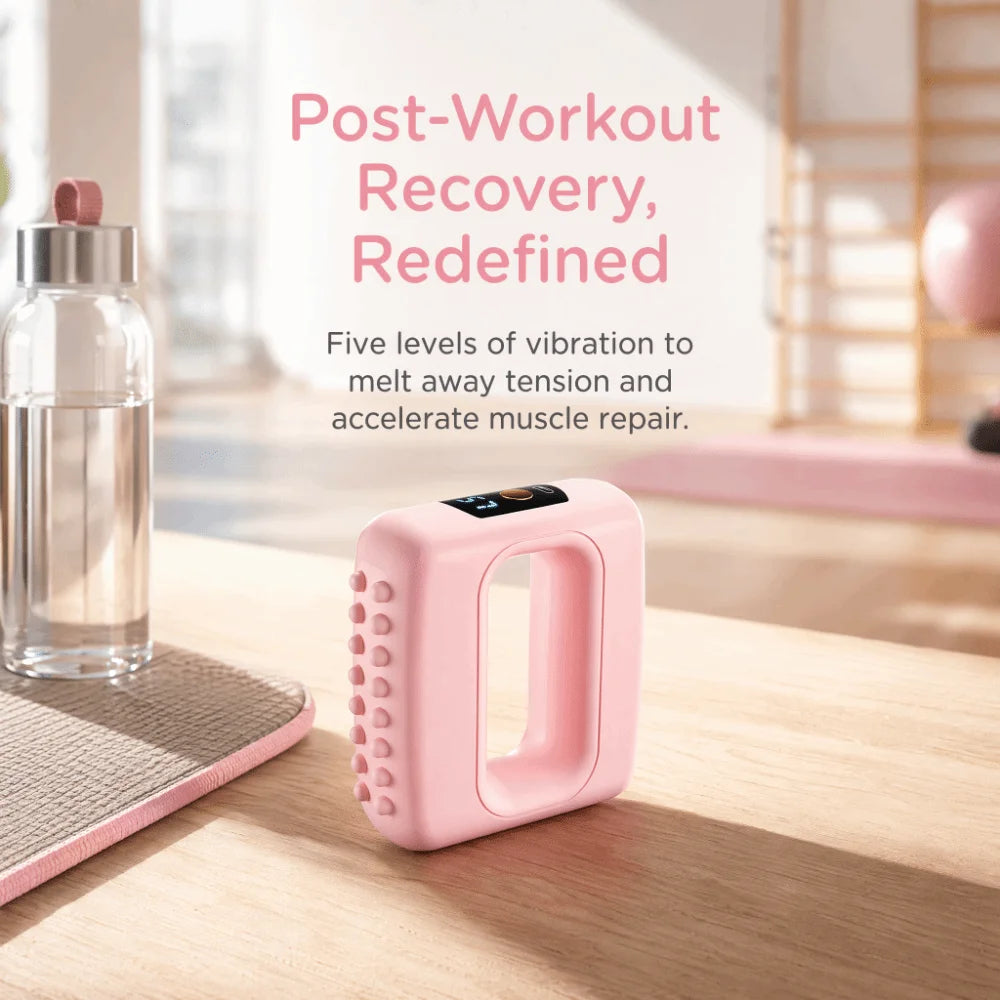 Portable Electric Fascia Massage Ring Ergonomic Fat Burning Electric Body Slimming Machine Adjustable Speed Compact Size