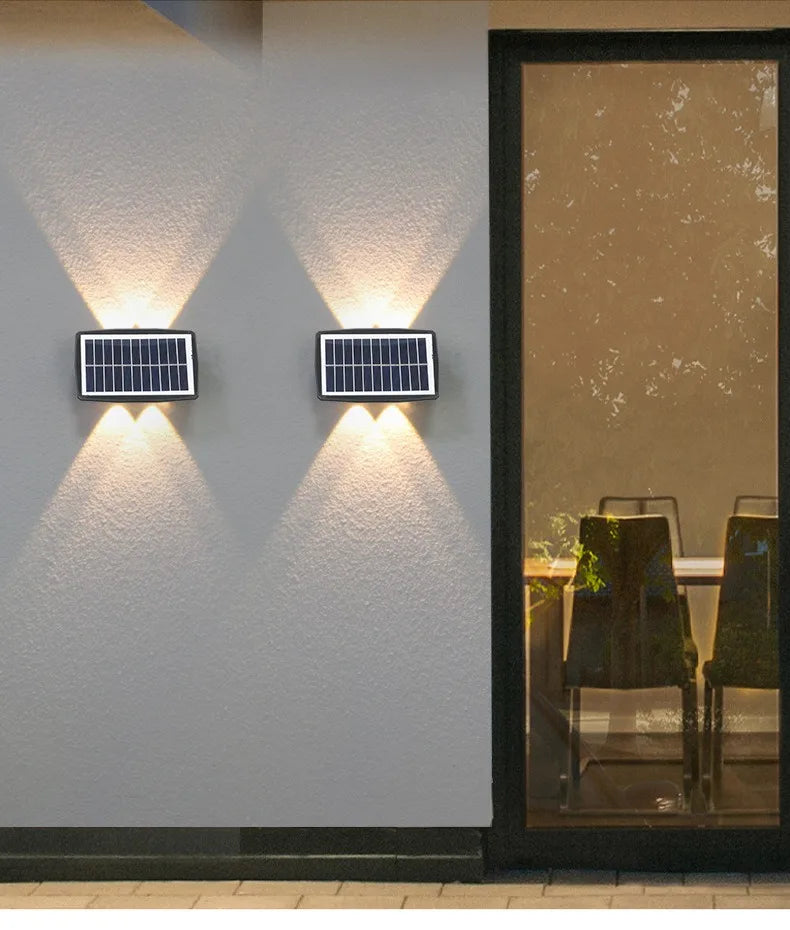 Led Garden Solar Lights Outdoor Wall Lamp Outdoor Lighting Latest Durable Long Life Outdoor Protection IP65 220V