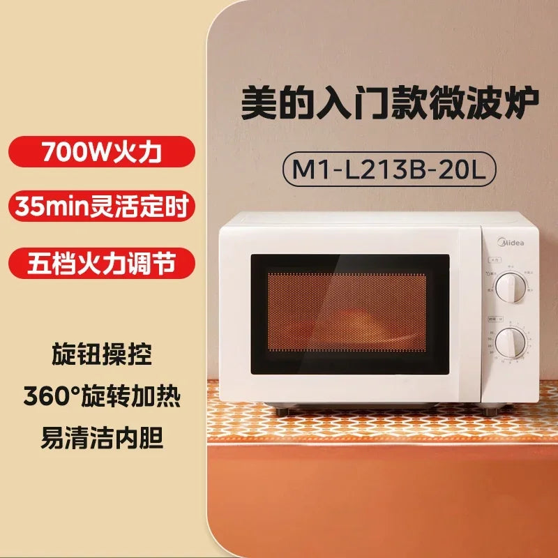 220V Microwave Oven with Sterilization Function and Multiple Cooking Options AD