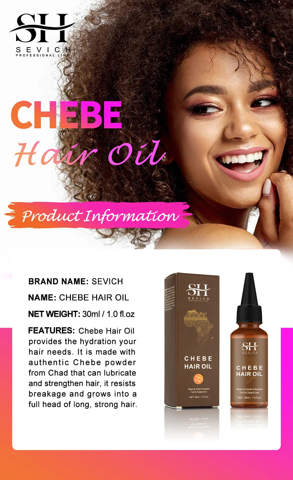 100% Natural Chad Chebe Powder Africa Super Fast Hair Regrowth Anti Hair Break Local Ingredient With Modern Craftsmanship Sevich