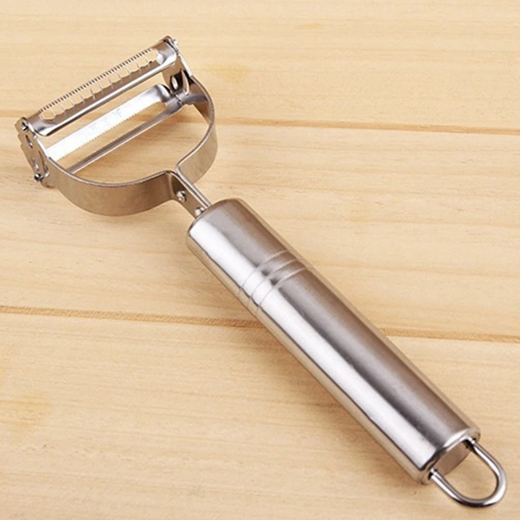 Stainless Steel Vegetable Peeler Kitchen Paring Knife Potato Slicer With Dual Blades Fruit Peeler Handle Kitchen Vegetable Tool