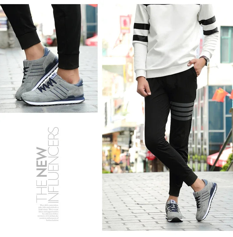 Spring Men Shoes Sneaker Trend Breathable Leisure Autumn Male Sneakers Non-slip Footwear Men Vulcanized Shoes Outdoor Walking