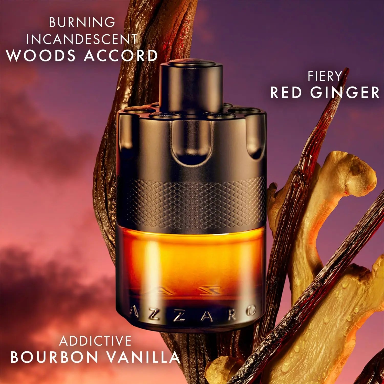 Azzaro The Most Wanted Parfum- for Men Cologne Eau De Long Lasting Fragrance Spicy & Seductive Fragrance for Date Night