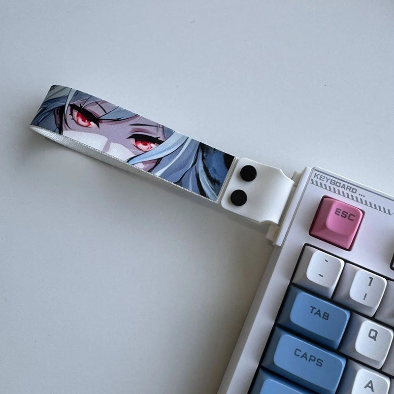 Keyboard Ribbon Mechanical Keyboard Strap Universal Personalized Anime Keyboard Ribbon Keyboard Decor Accessories