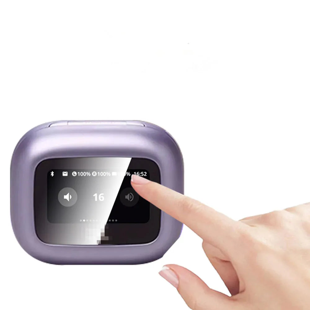 9H High-definition Explosion-proof Soft Film For JBL LIVE BEAM 3/LIVE BUDS3 LCD Screen Intelligent Bluetooth Earphone Film