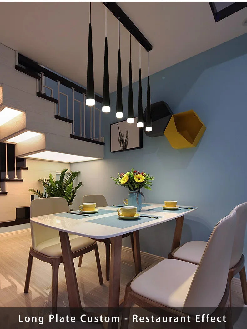 Stair Led Ceiling Chandeliers Duplex Loft Lamp Living Room Decoraction Luxury Light Appliance Hanging Lamps For  Lustre