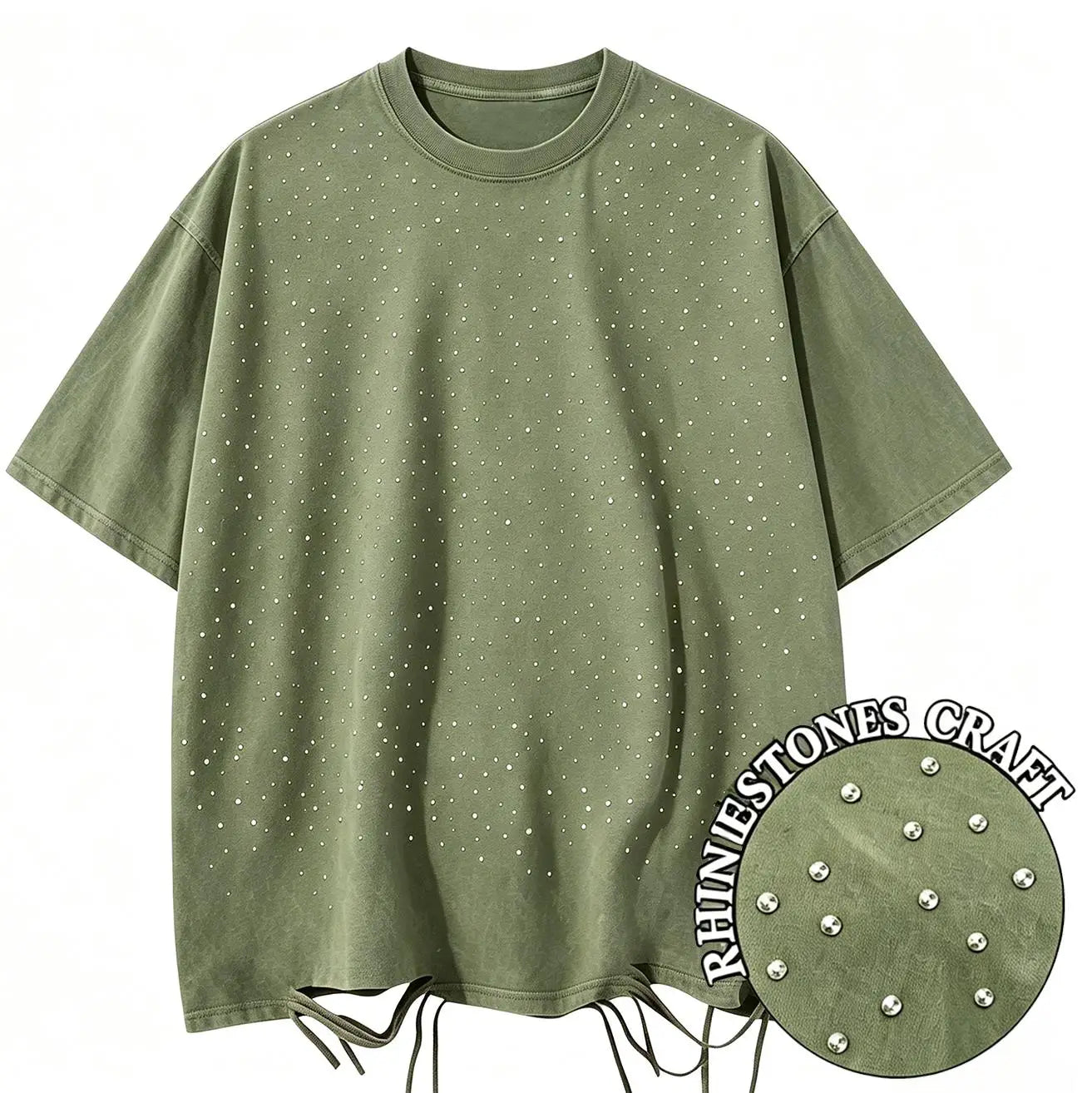 Solid Washed And Distressed T Shirt Men Trendy Loose Holes Clothes Summer Breathable Fitting Pure Cotton Soft Unisex T-Shirt
