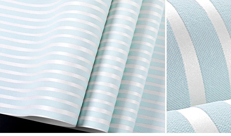 Modern Vertical Stripe Wallpaper Pink Blue Striped Living Room Decor TV Wallpapers 3d Elegant Home Decoration Wall Papers