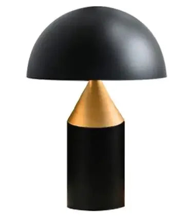 Italy Mushroom Table Lamp Gold/black/white Metal Desk Light Desk Living Dining Room Bedroom Bedside Decoration Standing Lamps G9