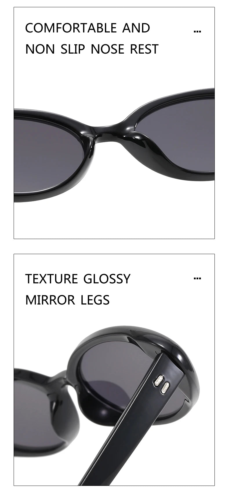 4pcs/7pc Small Oval Sun Glasses Vintage Oval Sunglasses 2024 Men Small Oval Sun Glasses Retro Fashion Women Sun Glasses Oculus ﻿