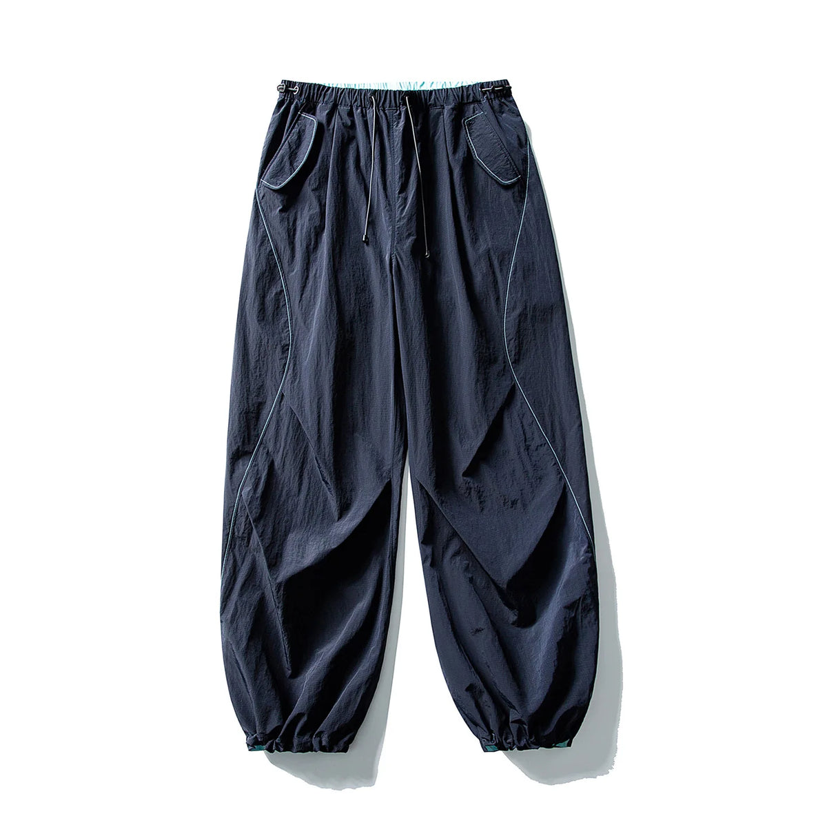Men Women Outdoor Lightweight Quick Dry Loose Casual Sport Wide Leg Cargo Pant Couple Streetwear Hiking Track Techwear Trousers