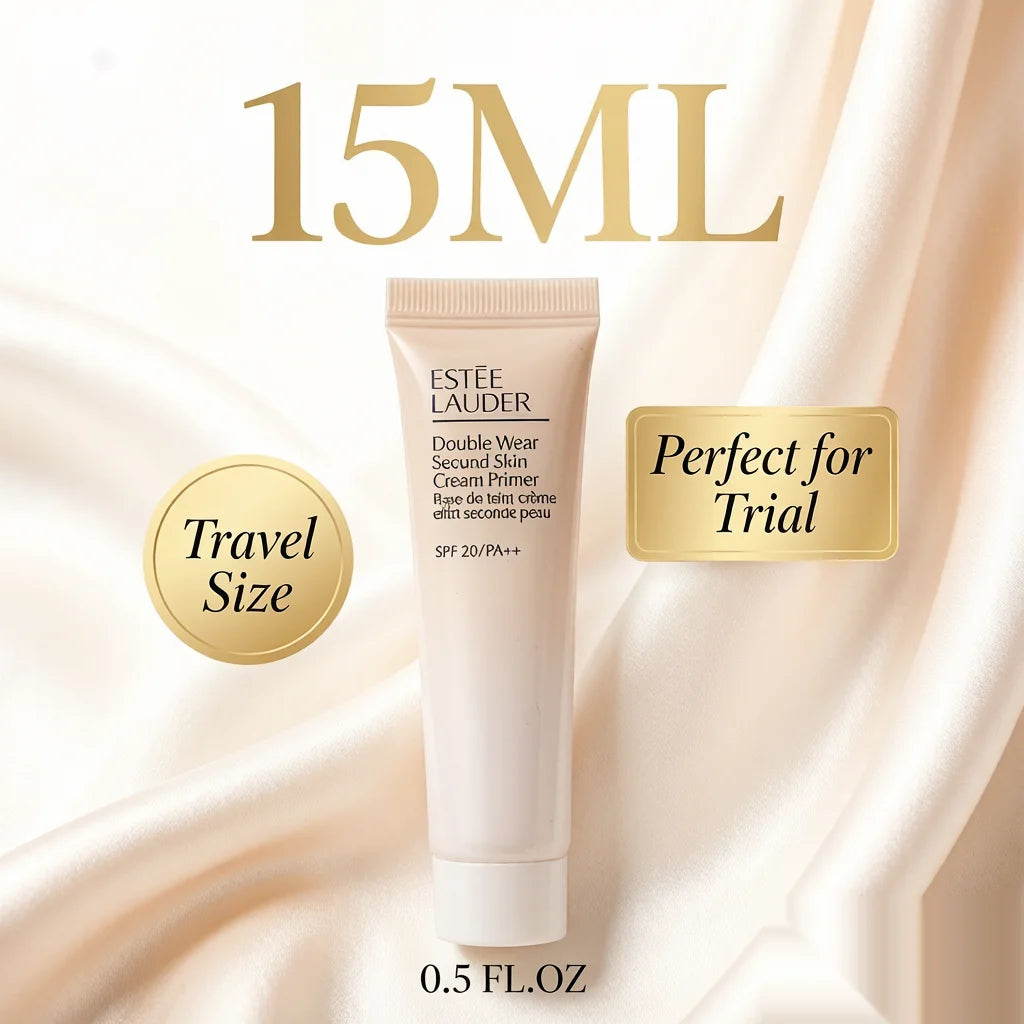 Estee Lauder Double Wear Stay-in-Place Makeup Base SPF 20 15ml Mini Travel Size Primer Smoothing Hydrating Velvety Radiance