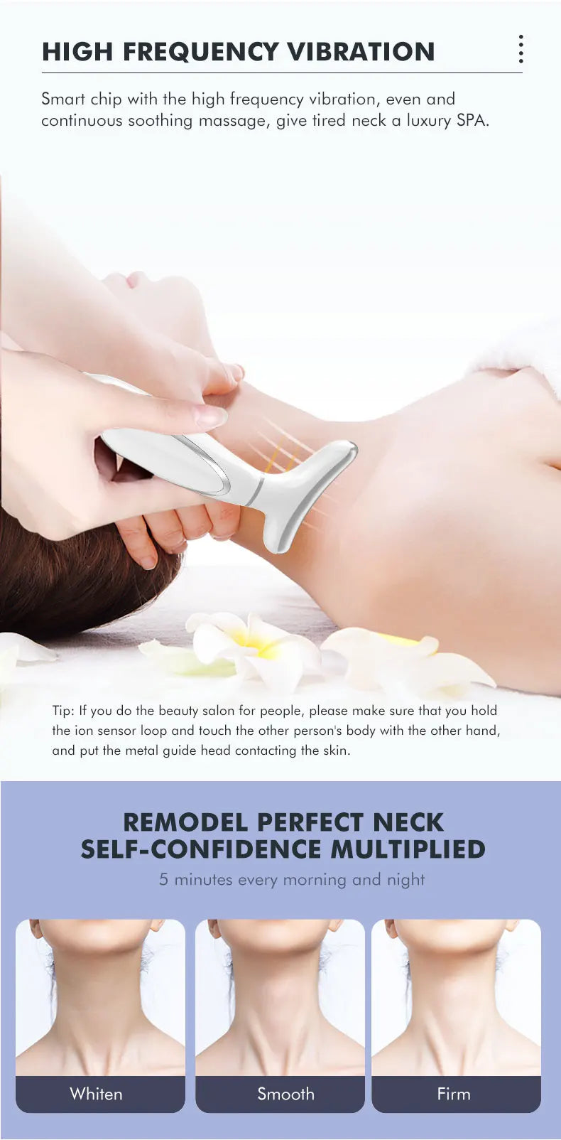 Hot Cold Neck Face Beauty Device Facial Lifting Machine Face Massager Reduce Double Chin Face Sculpting Skin Care Beauty Tools