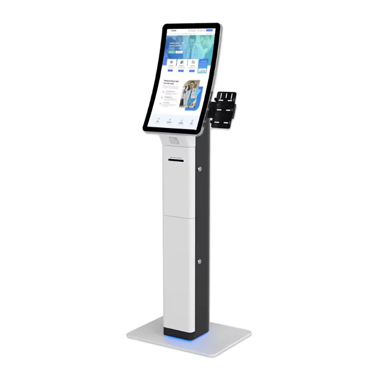 High Quality 21.5 Inch Touch Screen Floor-Standing Payment Kiosk Wall-Mounted/ Floor-Mounted Ordering Machine With SDK Function