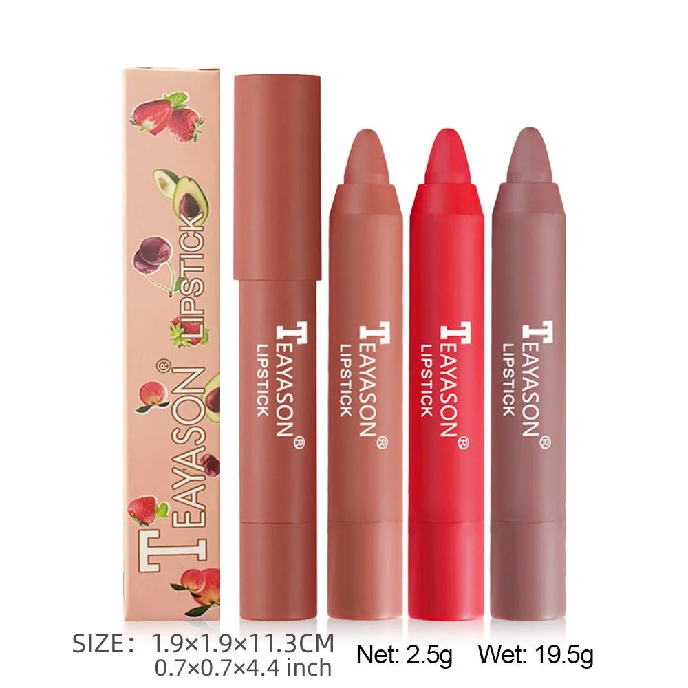 Matte Lipstick That Doesn'T Smudge, Provides Long-Lasting Color, Waterproof and Sweat-Proof, Versatile for Everyday Use, a Must-Have