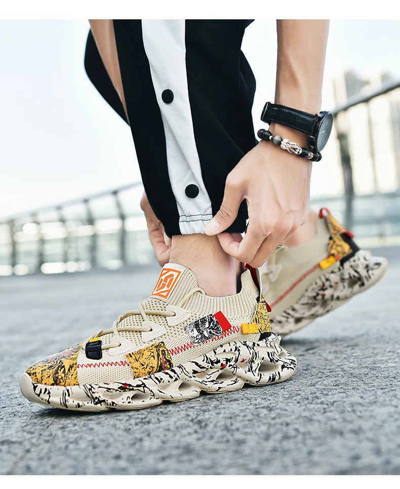 Men shoes Sneakers Male tenis Luxury shoes Mens casual Shoes Trainer Race Breathable Shoes fashion loafers running Shoes for men