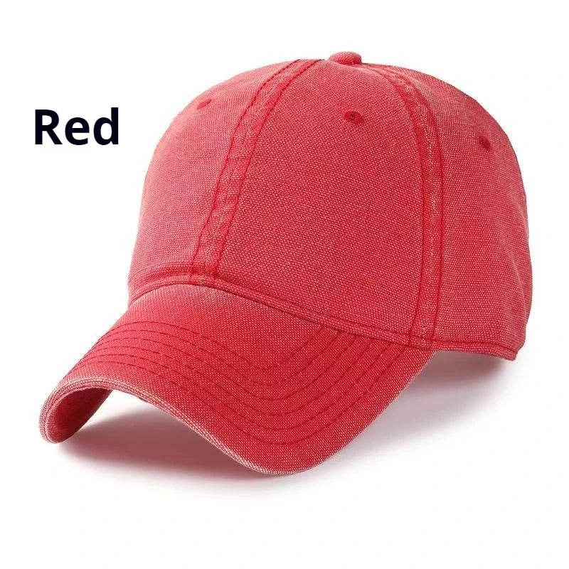 URBANCREW Washed Cotton Baseball Cap – Adjustable Streetwear Hat