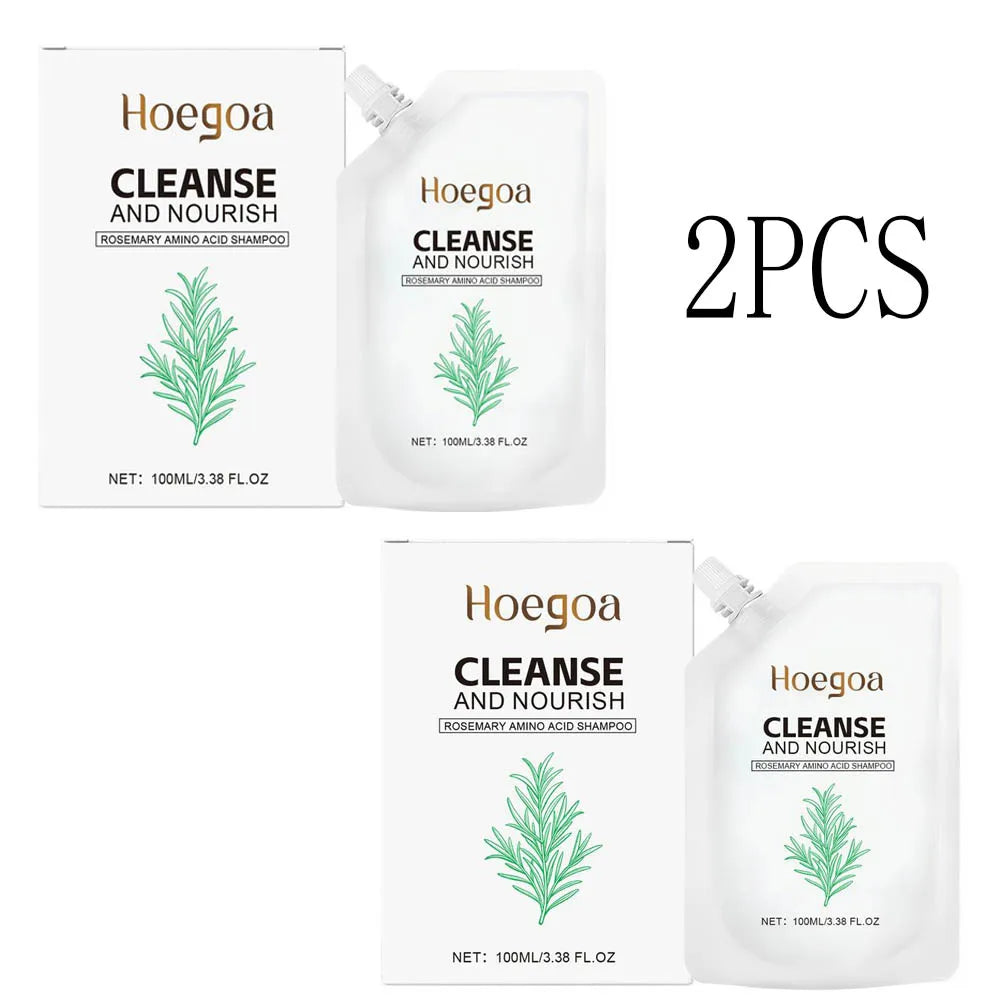 Nourishing Pepairing Rosemary Shampoo Damage Hair Deep Cleansing Scalp Oil Control Growth Strengthening Root Volumizing Shampoo