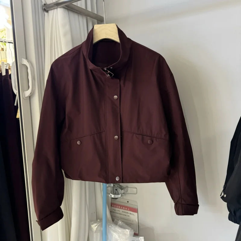 Short Jacket Jacket for Women Casual Versatile Jacket Top