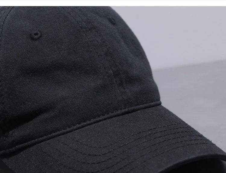 Unisex Cotton Trucker Hat Solid Soft Breathable Sun Hats Men Solid Baseball Cap Sports Hat Snapback Hat Golf