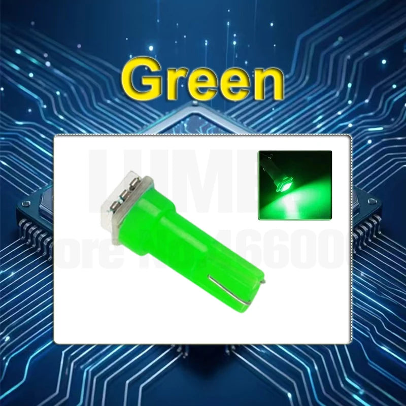 10pcs T3 T4.2 T4.7 T5 LED Car light Bulb Luces LED Para 1 LEDs 2835 5050 SMD Auto Interior Side light