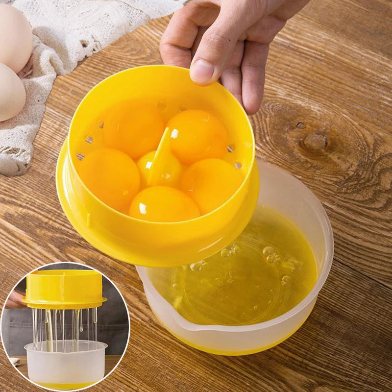 1Pcs Egg White Separator Egg White Egg Yolk Filter Separator Kitchen Gadgets Baking Tools Large capacity Kitchen Accessories