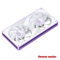 JONSBO ZE-120/240/360 120mm ARGB Case Fan, Infinity Mirror RGB, PWM Fan, MB Sync, Aluminum CD Pattern Hub Badge