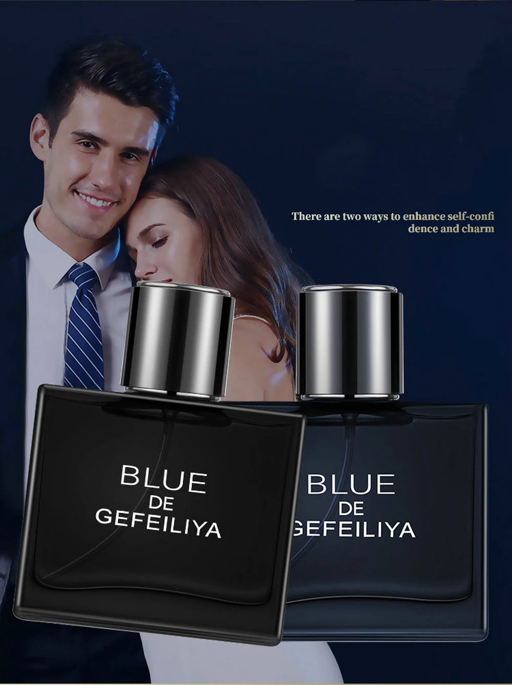 Brand Perfume Men Cologne 50ML Pheromone Perfumes Masculinos Fresh Fragrance Lasting Floral Scent Spray Parfums Homme For Date