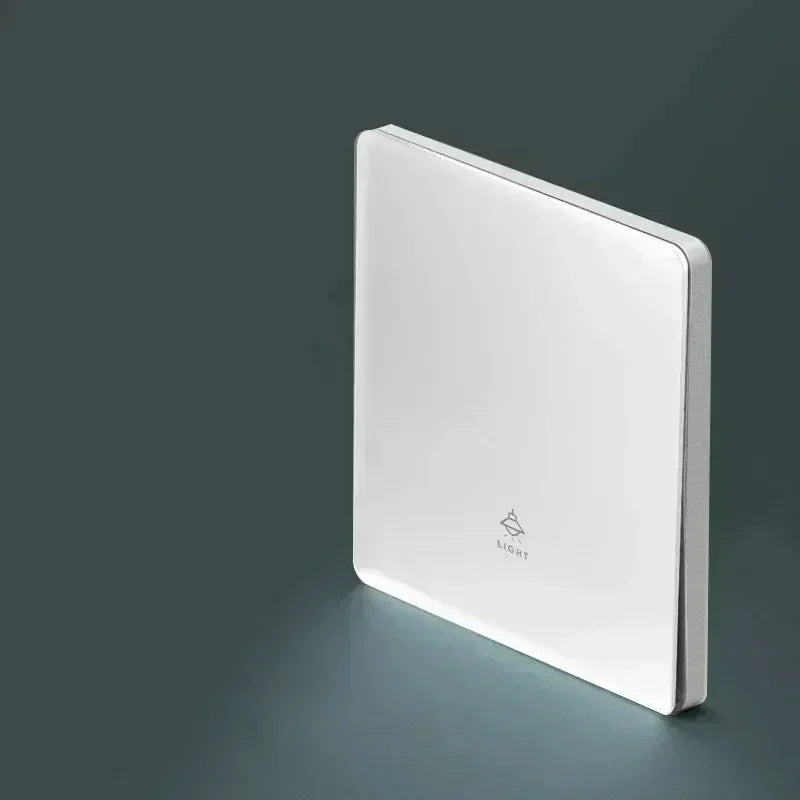 86 Type White Universal Wall Light Switch Tempered Glass EU Korea electrical Switch 220V 1/2/3/4 Gang 1/2 Way button Wall Panel