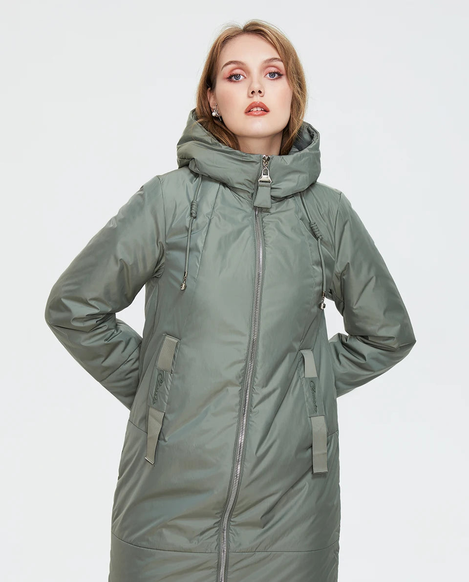 Astrid 2022 New winter jacket Mid-length Hooded Design Oversize Fashion Women's down jacket warm Parka Women Coat  AM-9726