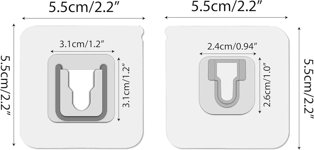Double-Sided Adhesive Wall Hooks Hanger Strong Transparent Suction Cup Sucker Hooks Kitchen Bathroom Storage Plug Socket 2030