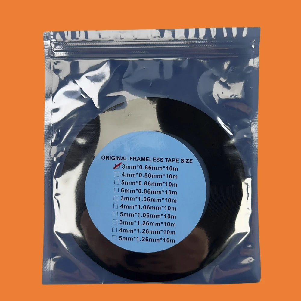 10M 3mm 4mm 5mm 6mm Double Sided Sticky Foam Tape Adhesive LCD Screen Frameless For TV Borderless Curved Display Sealing