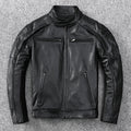 AYUNSUE Genuine Leather Jacket Autumn Winter Mens Clothing Cowhide Motorcycle Jackets Short Coats Size S-5XL Inverno Masculino