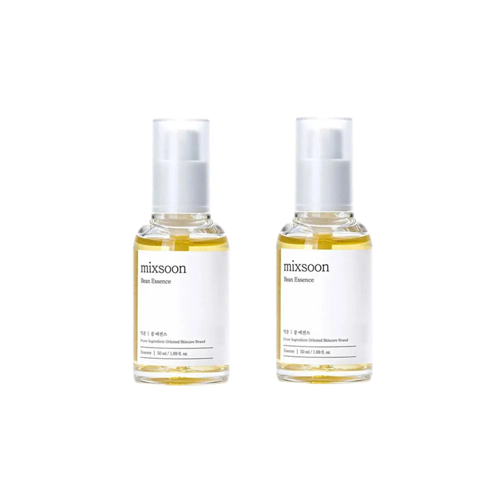 Mixsoon Bean Essence & Cream - Repair Damage Anti-aging Fade Spots Thick And Moist Moisture Mild and Smoothing Korean Skincare