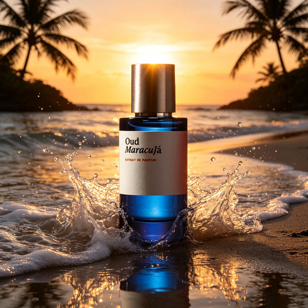 Oud MaracuJaa launched a new neutral perfume spray, tropical fruit perfume - wood fruit fragrance for men and women, 3.4 ounces/100 pen liters, perfect gift