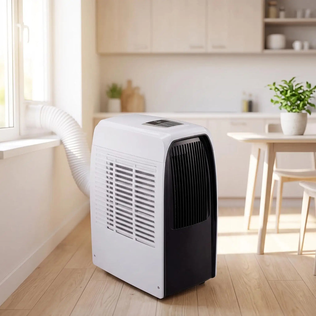 Portable Air Conditioner 9000 BTU Portable Air and Cooling Floor Standing Air Conditioner Compact Room Cooler Mobile