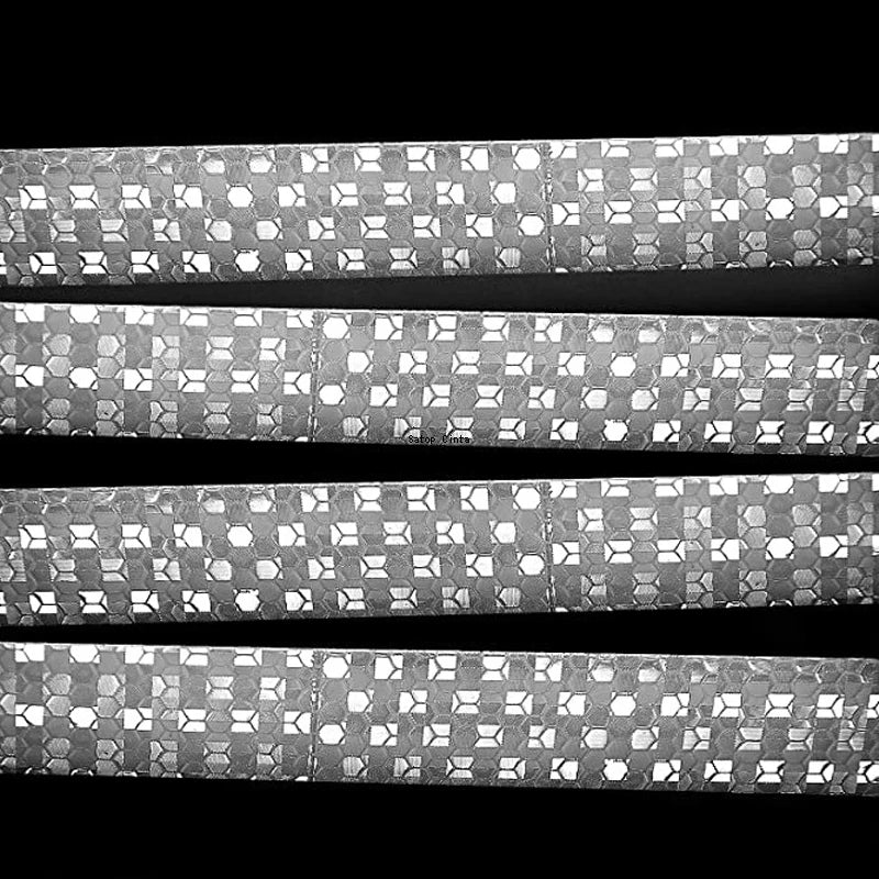 25mmx10M Shining Reflective Warning Tapes Bicycle Waterproof Self-Adhesive White Stickers Reflectors Strips For Cars Motorcycle