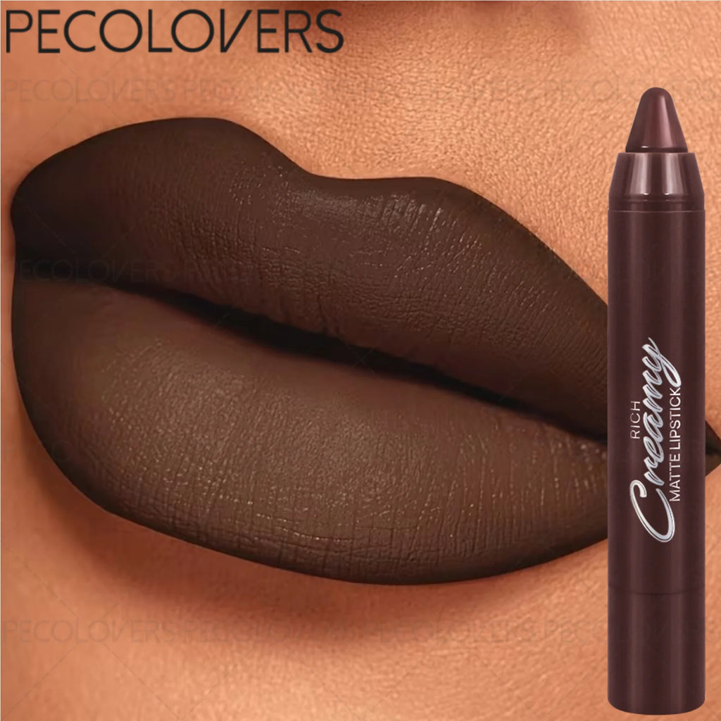 Smooth Lip Glaze,Waterproof, Moisturizing Matte Lipstick Pen,Perfect for Party & Stage Makeup