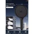 15CM Big Panel High Pressure Shower Head With Filter 3 Modes Large Flow Spray Nozzle Rainfall Shower Faucet Bathroom Accessories