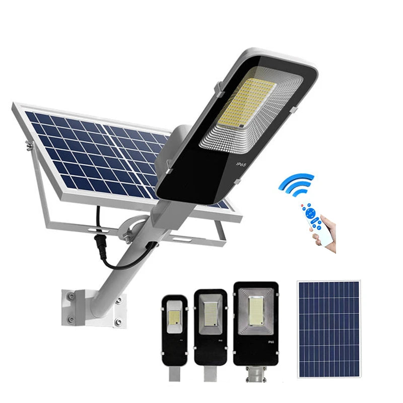 High Quality Outdoor Solar Street Light with Long-Term Operation, Automatic Sensing, Waterproof, High-Power Solar Street Light
