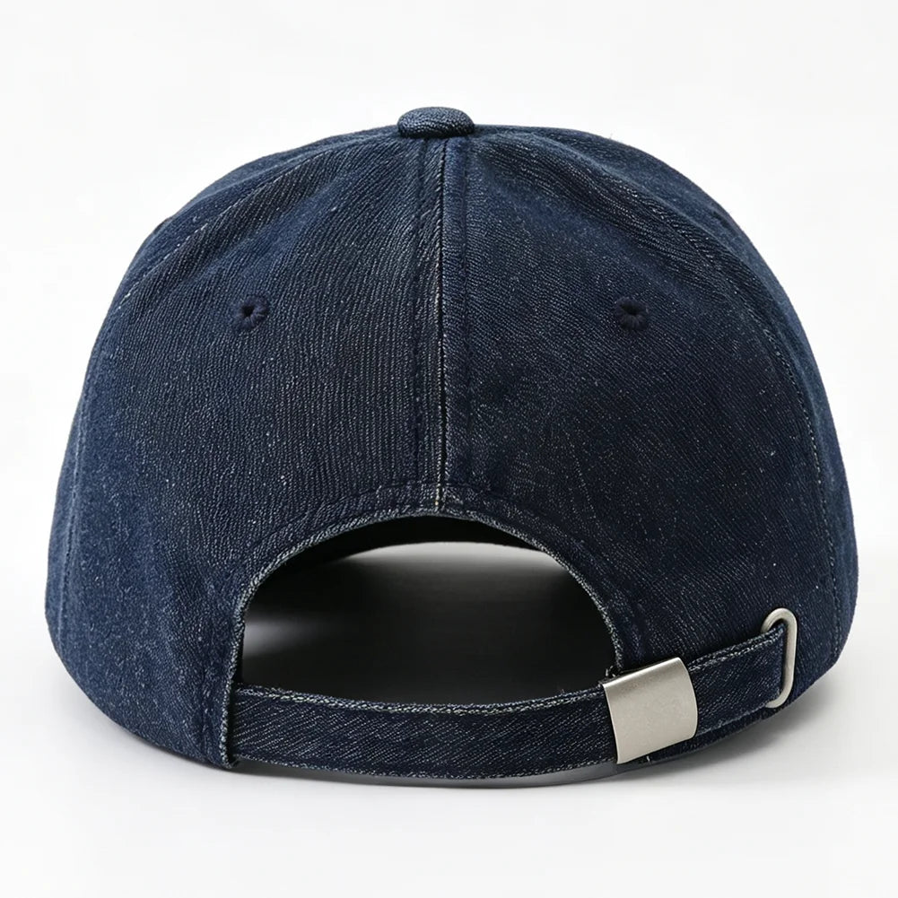 High Quality NYC Embroidery Denim Baseball Cap Unisex Outdoor Sun Protection Hat Adjustable Dad Hats for Women Men Visor Caps
