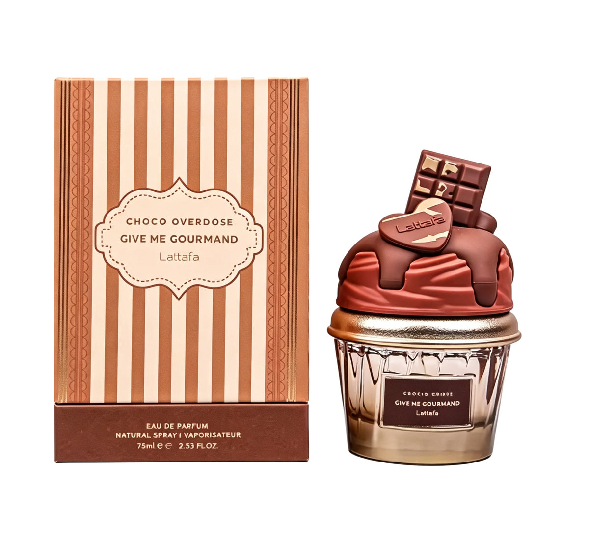Lattafa Whipped Pleasure Eau de Parfum, Give Me Gourmand Collection, Spray Form, 75ml,