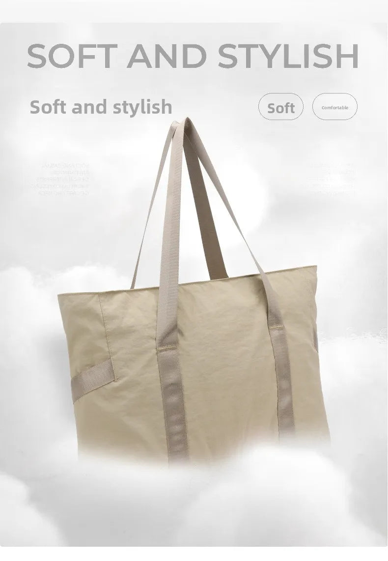 Women's Large Tote Bag with Padded Laptop Compartment, Yoga Mat Travel Work Daily Handbag Shoulder Bag