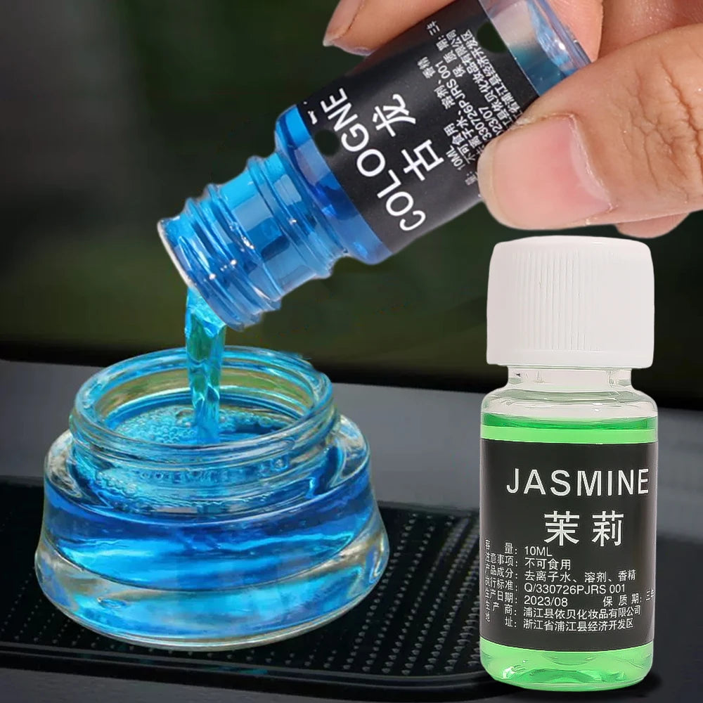 10ml Car Perfume Supplement Natural Plant Oil Water Soluble Auto Air Freshener Home Fragrance Humidifier Car Accessories