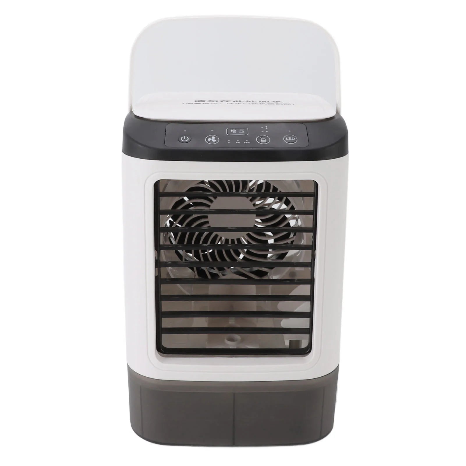 Mini Air Conditioner 12W 900ml Water Tank USB Powered Humidifying Misting Portable Air Cooler for Home Desk Office