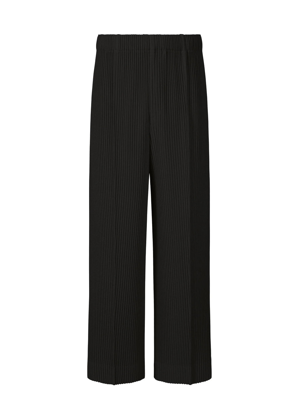 Miyake Fold 2025 Spring/summer New Relaxed Men's Casual Pants Solid Color Seam Wide Leg Pants
